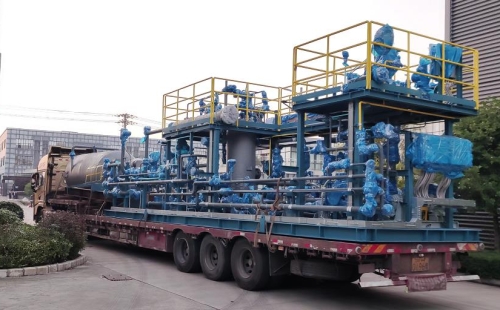 科力邇科技煉化罐區(qū)含油污水成套化處理設(shè)備順利出貨