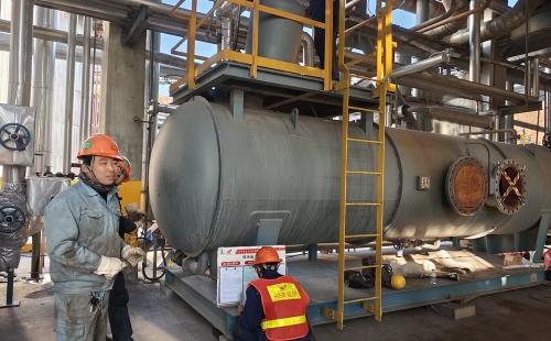 科力邇售后團(tuán)隊(duì)赴洛陽煉化開展濾芯更換專項(xiàng)服務(wù)